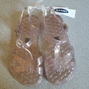 Toddler girl jelly sandals